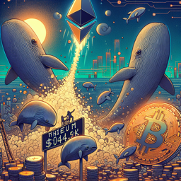 Эфириум взлетел на 5,7%: киты аккумулируют, а Bitcoin приближается к рекордным $104К